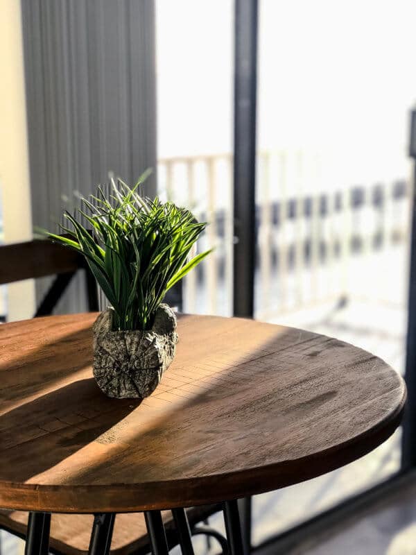 Leistungen Windergartentisch aus rustikaler antiker Eiche