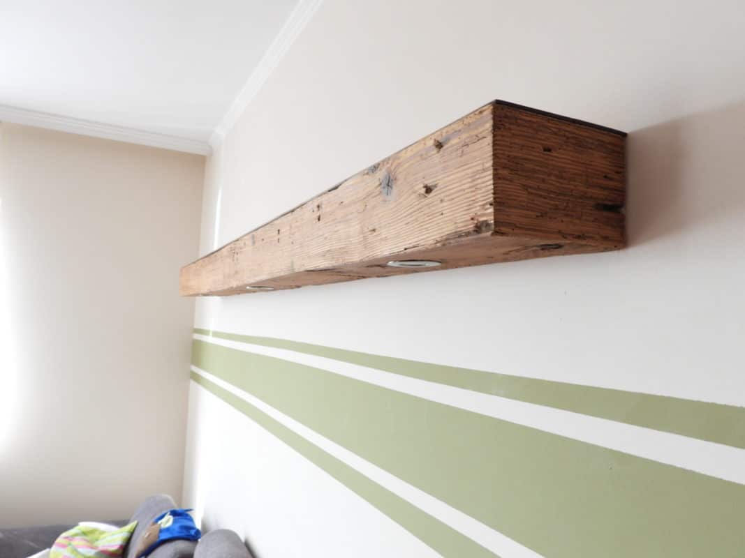 Sortimente Altholz Boxed Beam U Form mit verbauten Spots
