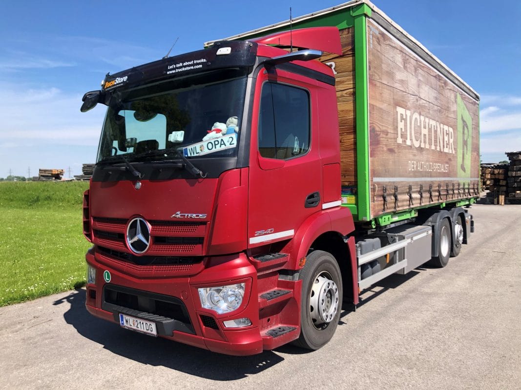 Leistungen Fichtner Holz GmbH Lieferung bis vor die Haustuere