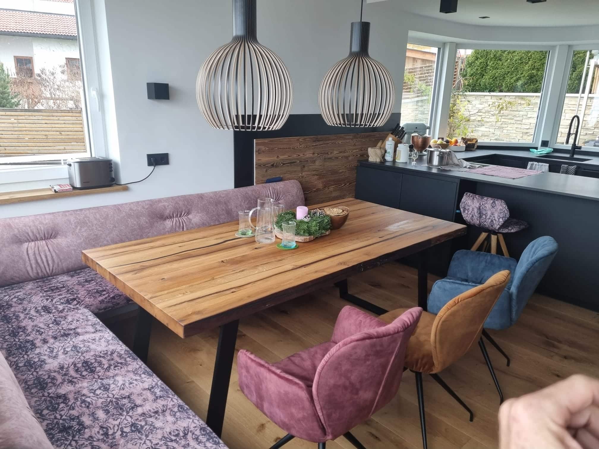 Altholz Tischplatte aus bestem Schnittholz in Altholz Eiche